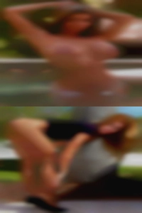 Sensual bisexual nude couple.